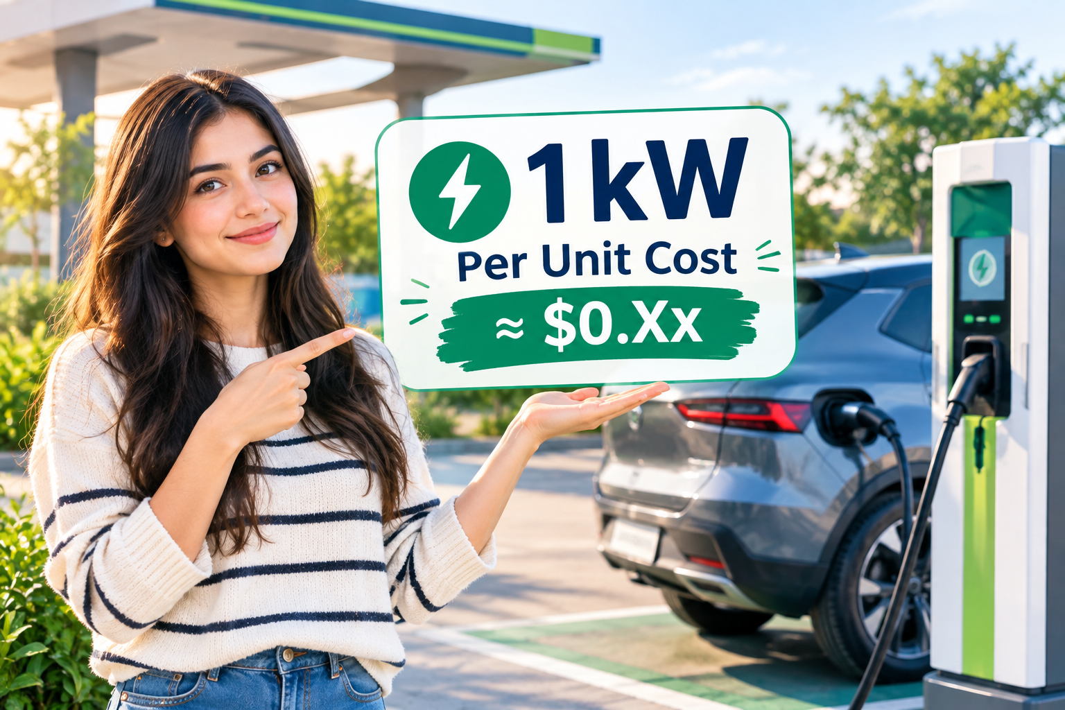 Electric vehicle charging costs at home and public stations