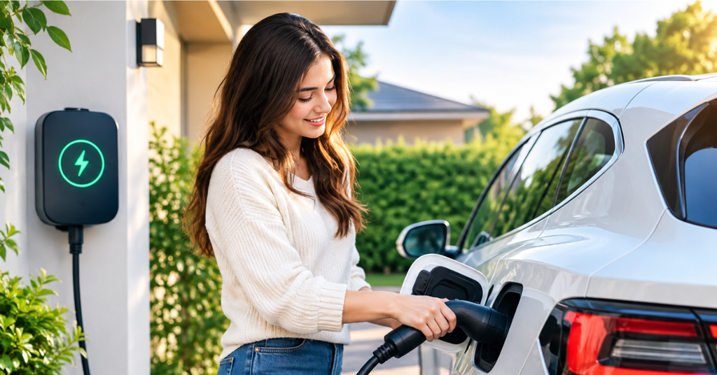 Electric vehicle charging costs at home